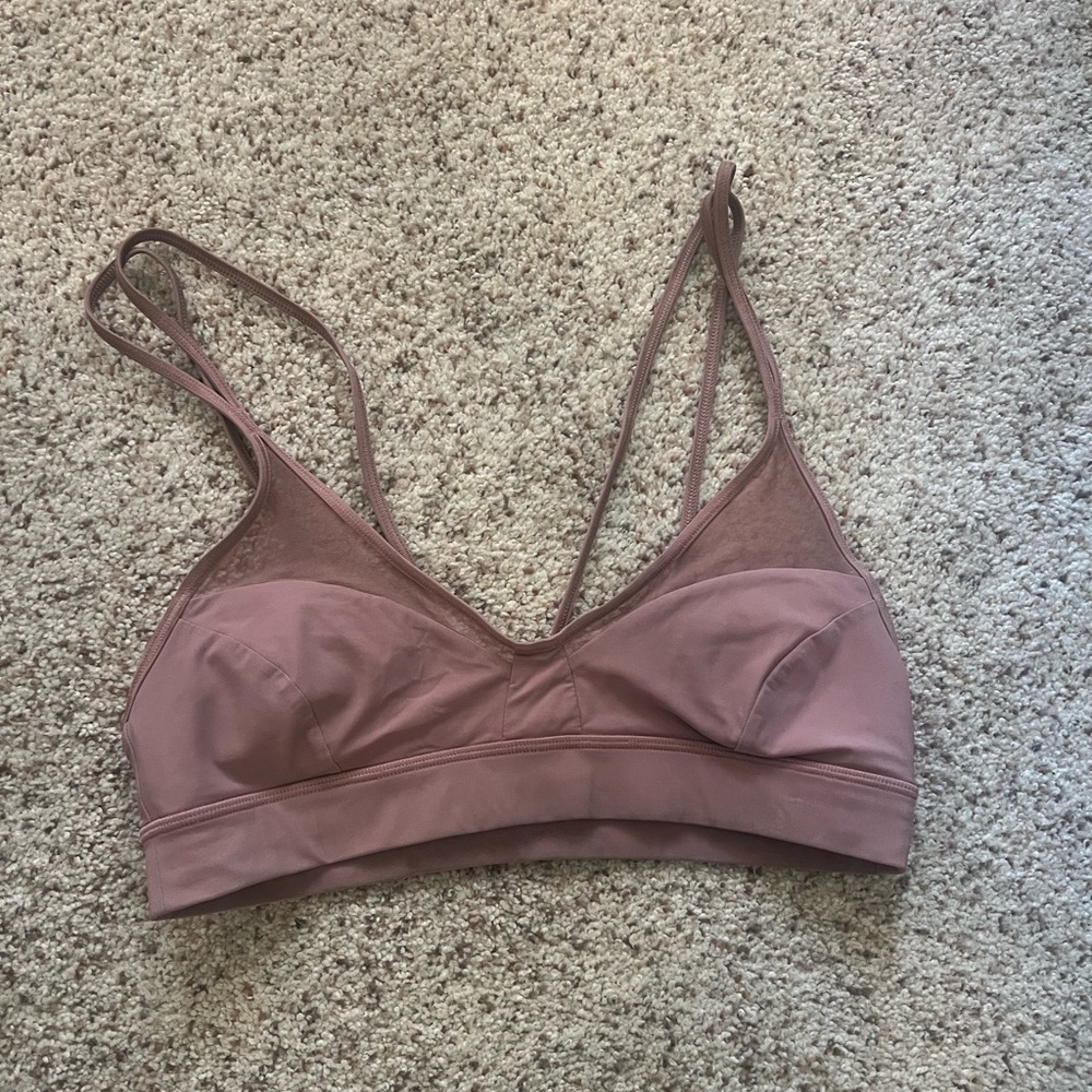 Lululemon  light pink size 6 sports bra
